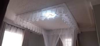 A picture of Curtains and curtain rods
