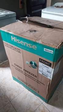A picture of Hisense deep freeze