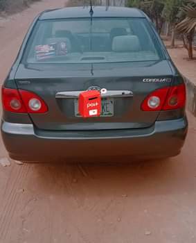 A picture of Toyota Corolla 04 sound engine and gear AC chilling Belgium