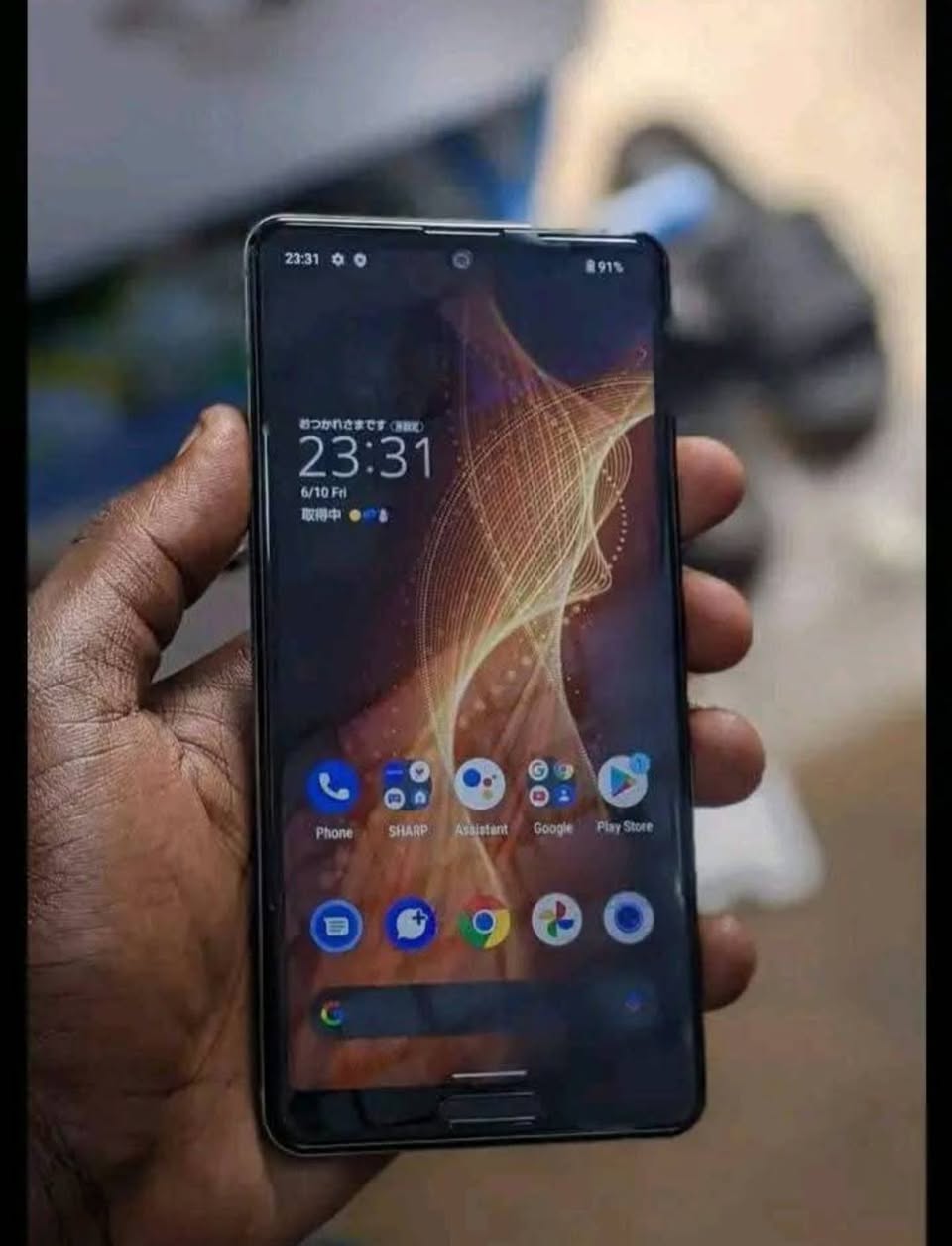 A picture of Sharp Aquos Sense5G