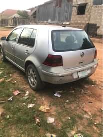 A picture of A Volkswagen Golf 4 First body neatly used. Manual Gear.
