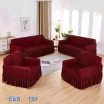 A picture of SOFA COVERS AVAILABLE IN DIFFERENT COLORS PRICE AND SIZES.