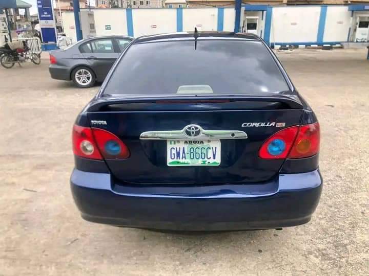 A picture of Toyota corrola 2006