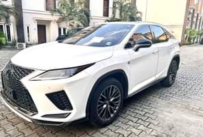A picture of Rx350 2021 model foreign used pure first body engine super