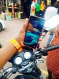 A picture of Samsung A20 ram 3gb storage 32gb fingerprint mtandao 4g