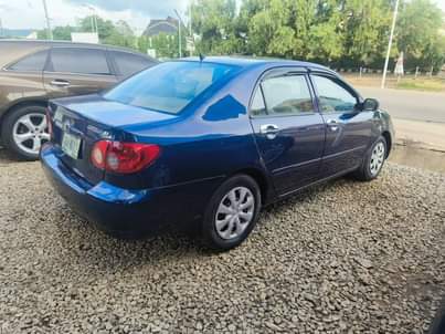 A picture of BLUE An Extremely Clean Used Toyota Corolla 2007 Model With