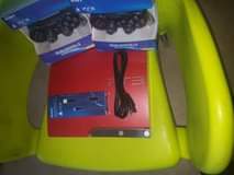 A picture of Ps3 slim full package na kila kitu chake ni kuchomeka