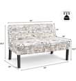 A picture of Giantex loveseat