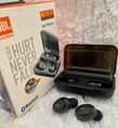 A picture of JBL Samsung Bluetooth Earbuds LEDs powerbank Display Super bass Serious