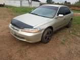 A picture of Honda Accord 2002 model aka baby boy Clean body and