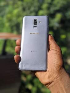 A picture of Samsung J8 plus