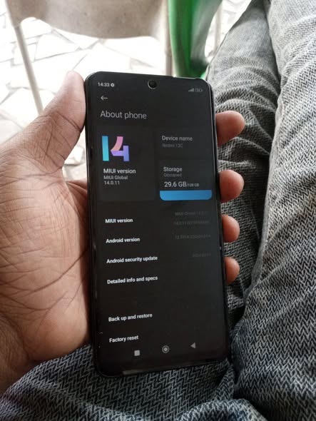 A picture of Redmi 13c