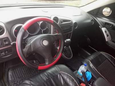 A picture of Toyota Matrix 2006 model A C working perfectly Alloy reels