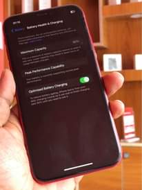 A picture of IPhone XR