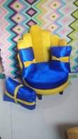 A picture of Chair and pouf
