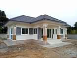 A picture of Modern finishing and painting on houses and buildings at a