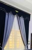 A picture of Curtain and board