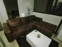 A picture of Brown L shape couch yes is available so don t