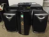 A picture of AIRIS HOME THEATRE SYSTEM AND PHILIPS DVD.