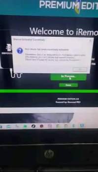 A picture of Phone unlocking