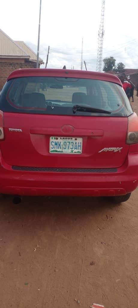 A picture of Toyota Matrix FIRSTBODY Dm or Call 07063306085 Price 2.5m Beautiful