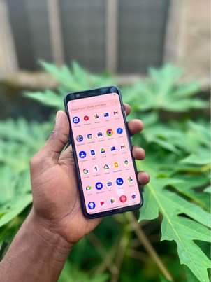 A picture of Google pixel 4PLAIN
