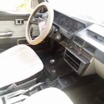 A picture of Toyota Corolla hatchback old model pure first body in perfect
