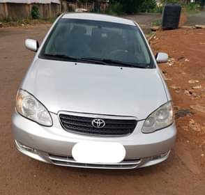 A picture of Highest grade Unregistered Toyota Corolla 2007 2008 on belt Absolutely