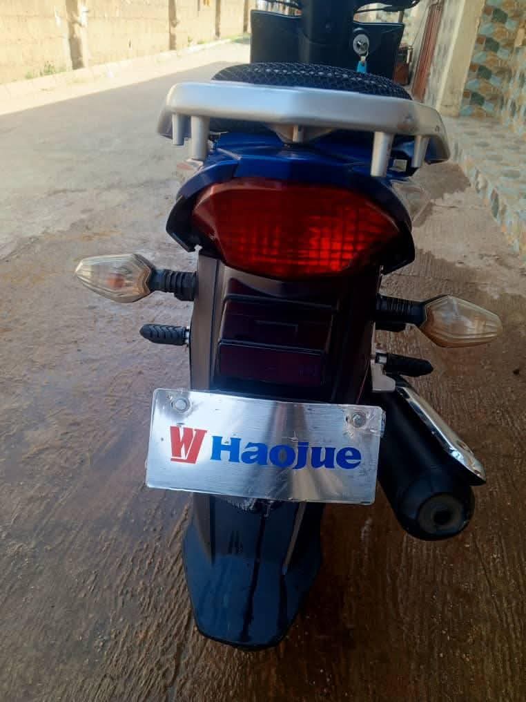 A picture of Haojue lucky plus Firstbody and untouched engine For 1 2million