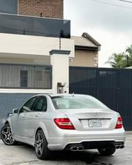 A picture of Brand Mercedes Benz Model C350 YEAR 2012 Color Silver Grade