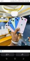 A picture of iPhone Samsung infinix Tecno used and new phone