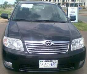 A picture of Just Arrived Super Clean neatly used Toyota Corolla fabric Seat