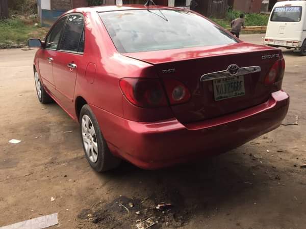 A picture of Back from church Business begins Very sharp Belgium grade Corolla