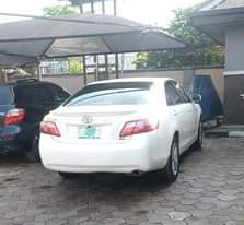 A picture of Toyota Camry 2008 Model Colour white First body beautiful interior
