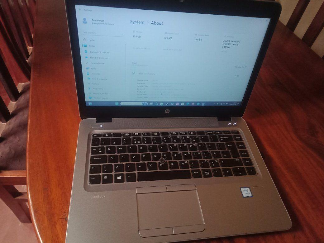A picture of Laptop hp