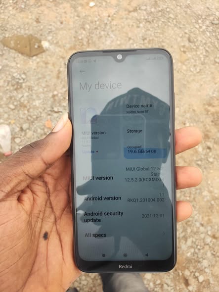 A picture of REDMI NOTE 8T 4 64GB