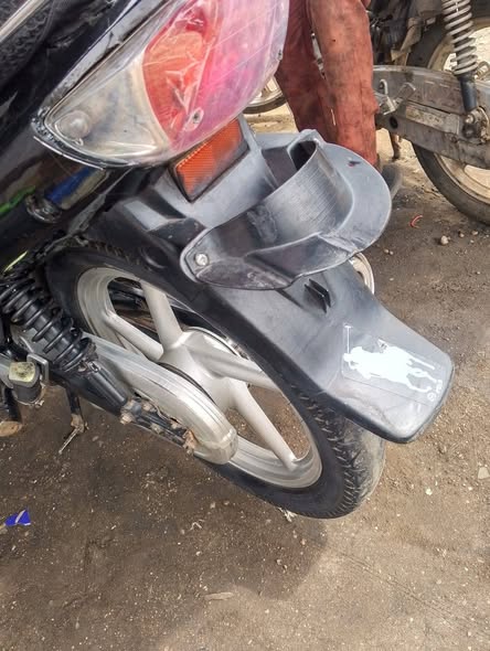 A picture of Jincheng rubber rubber Motorcycle