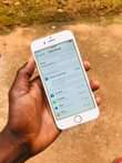 A picture of iPhone 6 32Gb at 200k