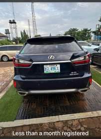 A picture of LEXUS RX 350 available for sale less than a month