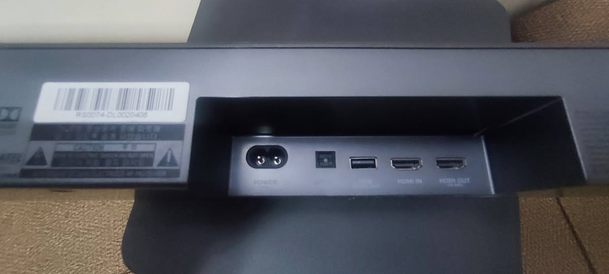A picture of Original JBL 2 1 sound bar