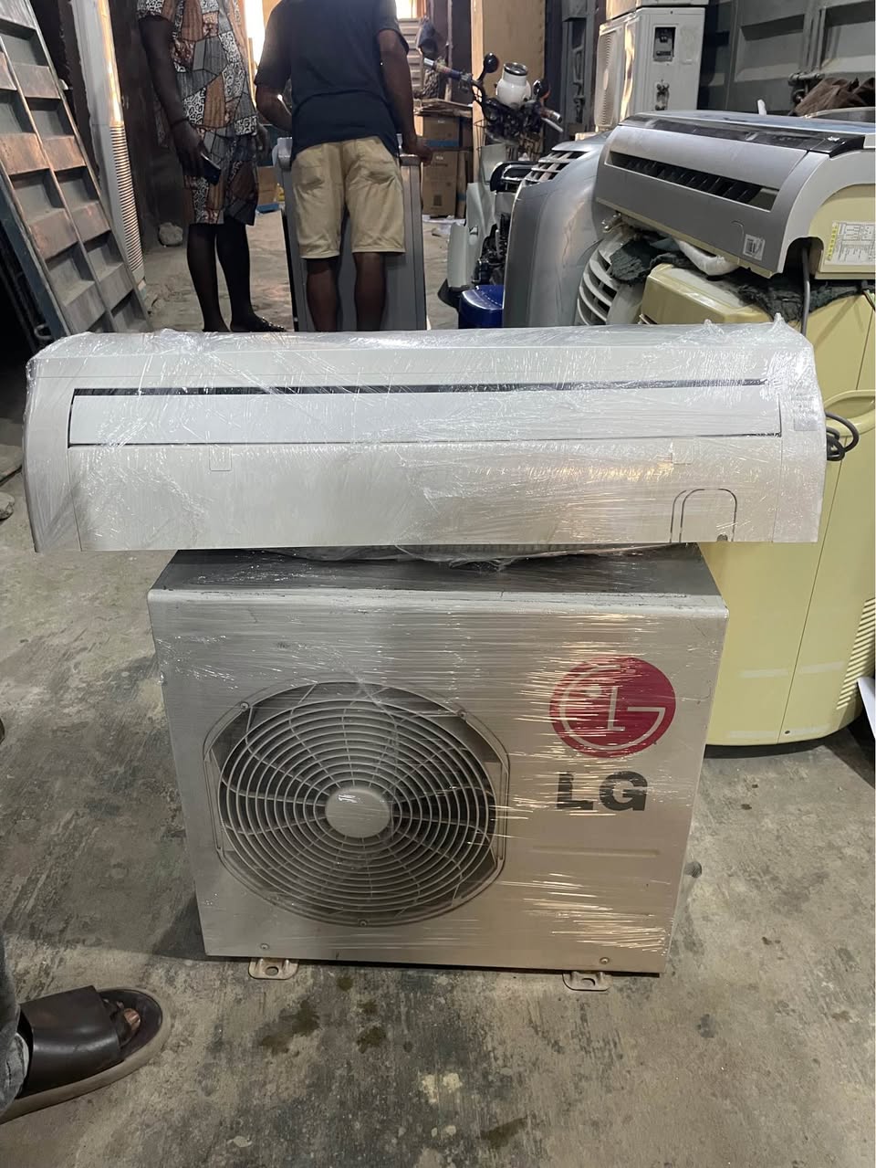 A picture of LG 1HP low voltage air conditioner