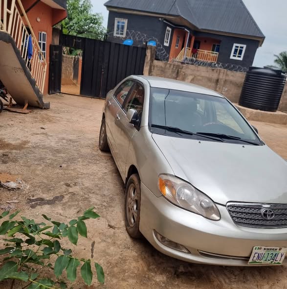 A picture of Toyota corolla