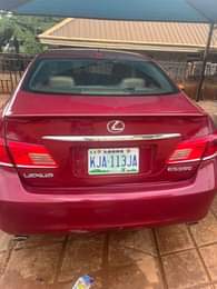A picture of Extremely clean and sound Lexus ES350 2012 model on belt