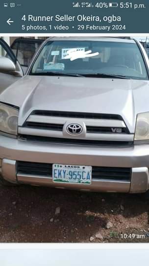 A picture of 2005 Toyota 4Runner in very good condition very sound V8