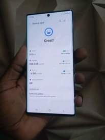 A picture of Samsung Galaxy note 10 plus