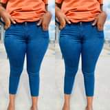 A picture of Unakosaje skin jeans karibu skin jeans reja 7000 jumla 5500