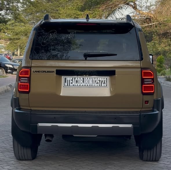 A picture of TOYOTA LAND CRUISER PRADO 250 SERIES Price TZS 290M Year