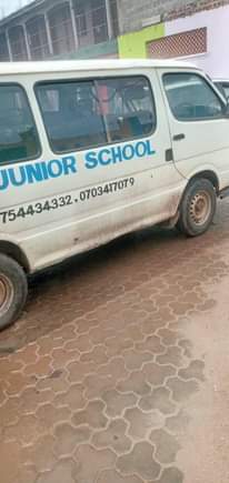 A picture of Toyota hiace van