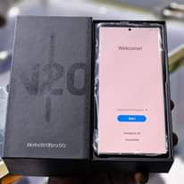 A picture of SAMSUNG GALAXY NOTE 20 ULTRA FULL BOX CLEAN FULL DISPLAY