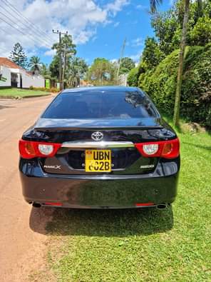 A picture of Toyota Mark X model 2009 Perfect condition call or whatsapp
